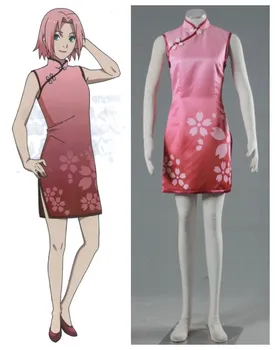 

NARUTO Haruno Sakura Cheongsam Cosplay Costume