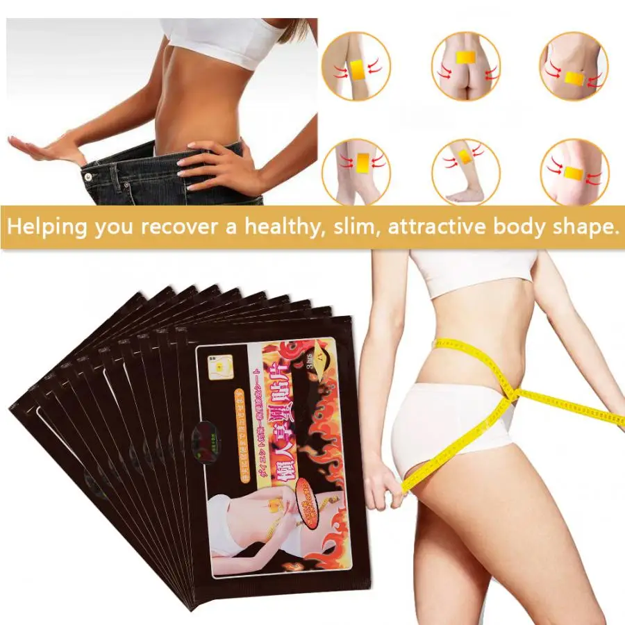 

Slimming 10Pcs Slimming Fat Burning Toxin Eliminating Sleeping Slim Patches Weight Loss Stickers Fat Burner