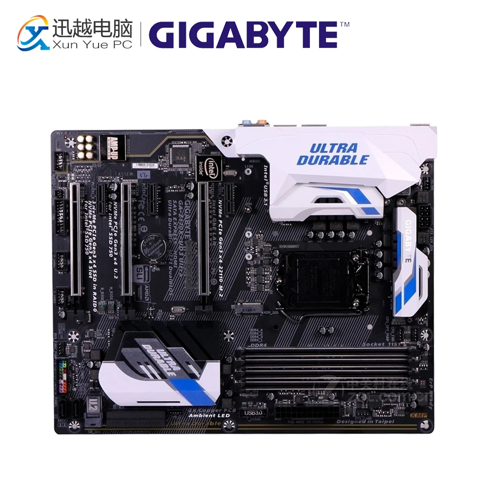 

Gigabyte GA-Z170X-UD3 Ultra Original New Desktop Motherboard Z170X-UD3 Ultra Z170 LGA 1151 DDR4 64G USB3.1 ATX
