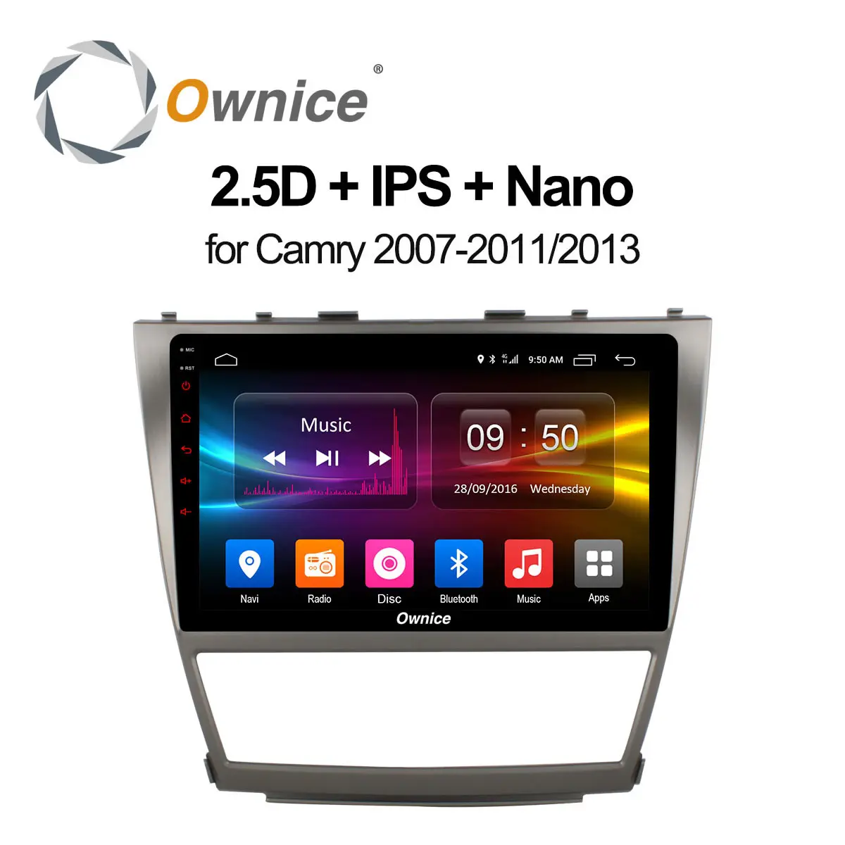 Ownice C500 10 1 Android 6 0 Octa Core Car Radio GPS player for Toyota Camry