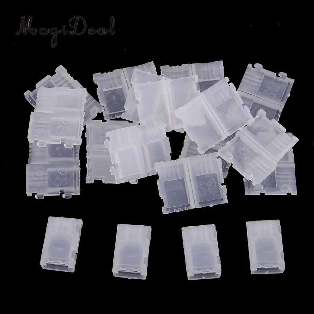 20pcs AB Clip Buckle JST Plug Connector Protector Charge Head Saver for 2S 3S 4S 5S 6S Lipo Battery