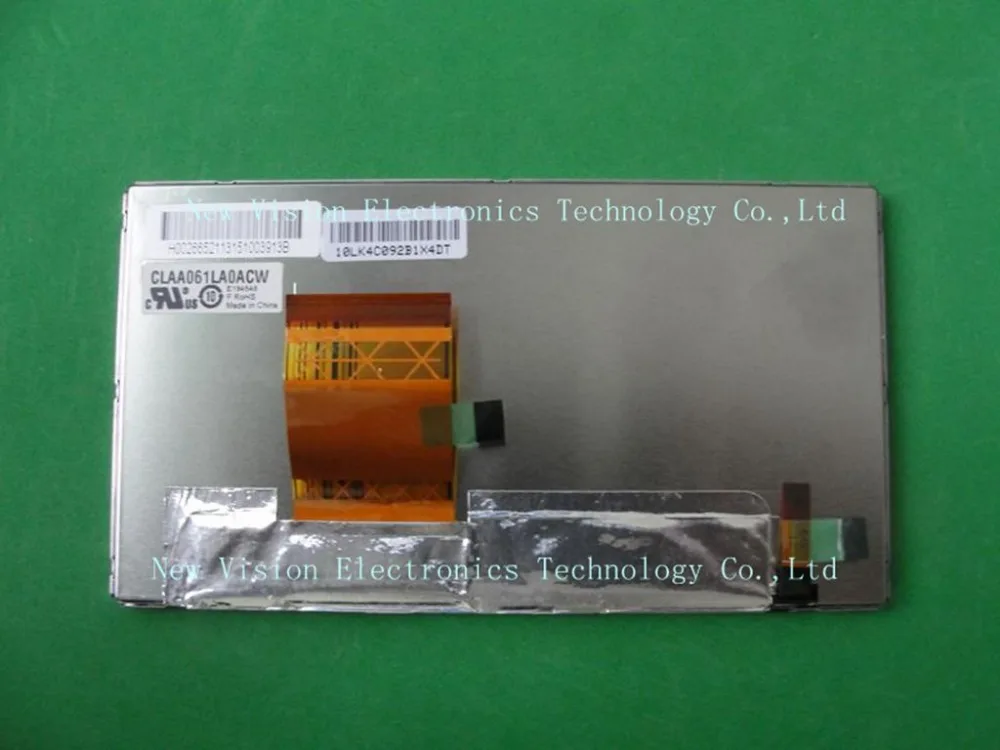 

Original 6.1" TFT LED Display CLAA061LA0ACW CLAA061LA0HCW LCD Module for Toyota Gracenote HD Radio W/MA Voice Navigation For CPT