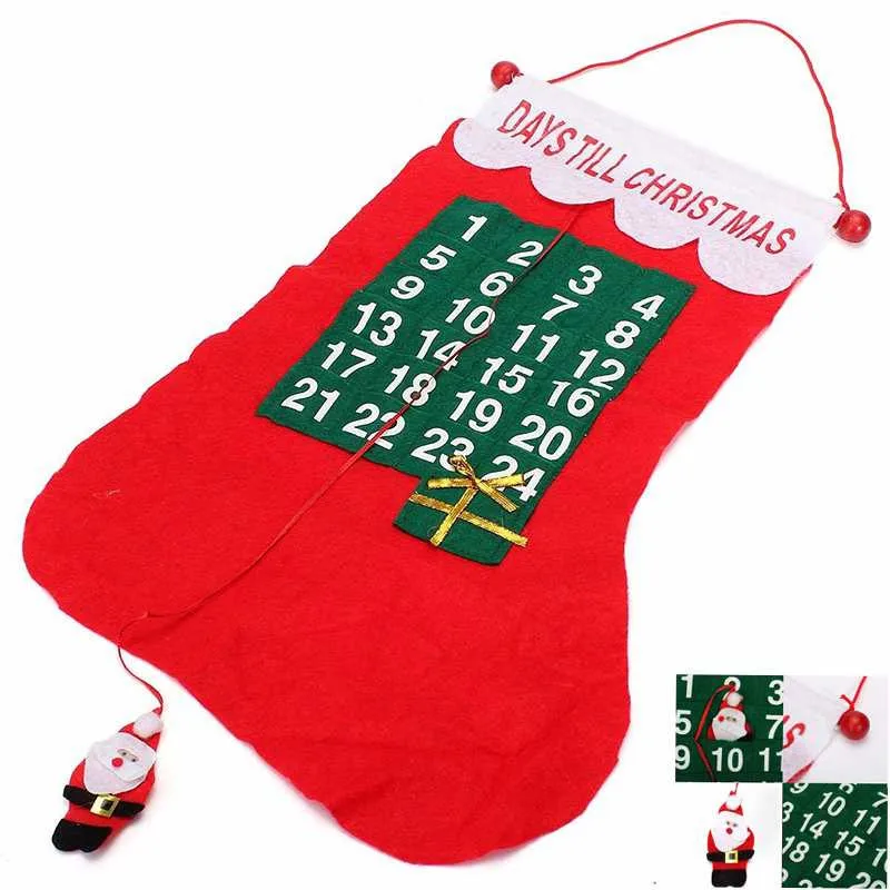 event party christmas decoration christmas stocking felt countdown calendar banner advent days till christmas calendars in advent calendars from home - Countdown Till Christmas Decoration event party christmas decoration christmas stocking felt countdown calendar banner advent days till christmas calendars in advent calendars from home - Countdown Till Christmas Decoration
