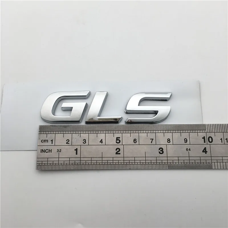 Forten Kingdom GLS Автомобильная эмблема заднего багажника ABS Хромированная пластиковая