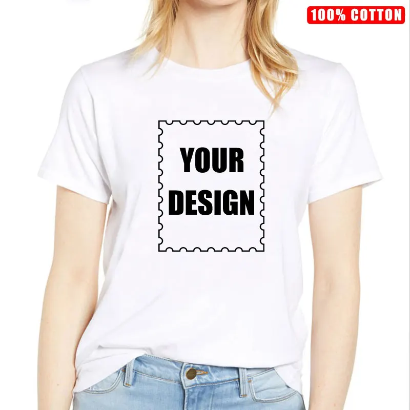 

Plus Size 100% Cotton T Shirt Women Custom Unisex T Shirt Make Your Design Logo Text Printed Original Design High Quality Tshirt