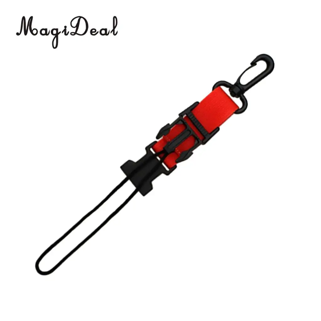 MagiDeal Scuba Diving Lanyard Webbing Strap with Clip and Quick Release Buckle for Underwater Cameras and Dive Lights