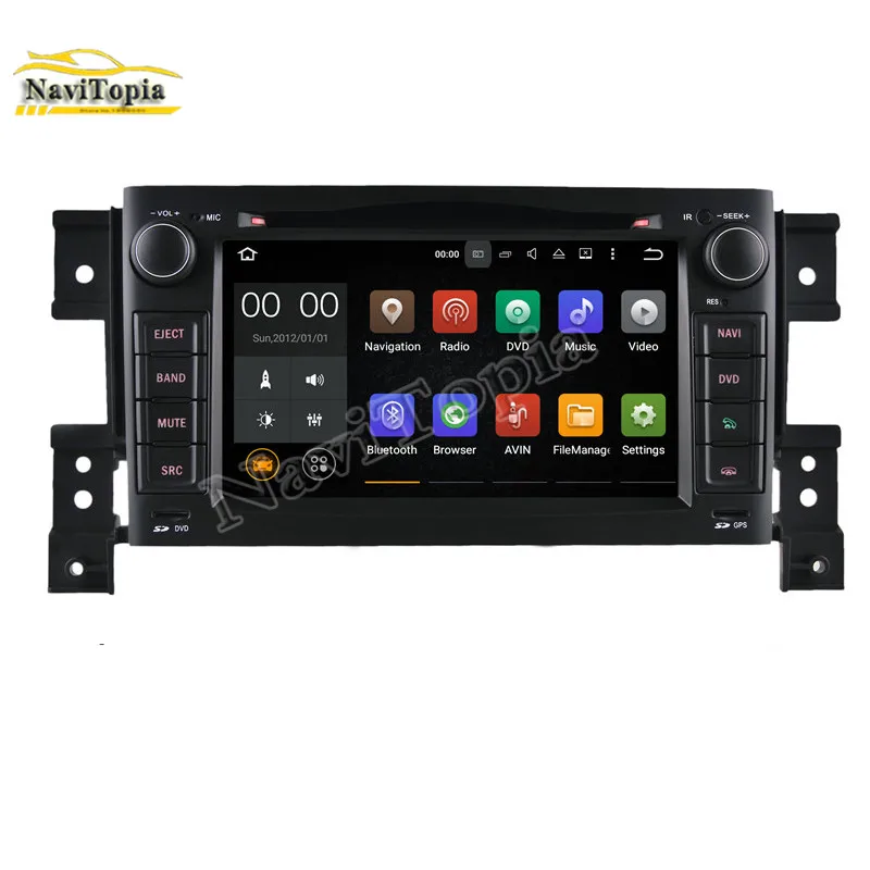 NAVITOPIA 2G четырехъядерный Android 7 1 Автомобильный gps для Suzuki Grand Vitara 2006 2007 2008 2009 2010 2011 2012