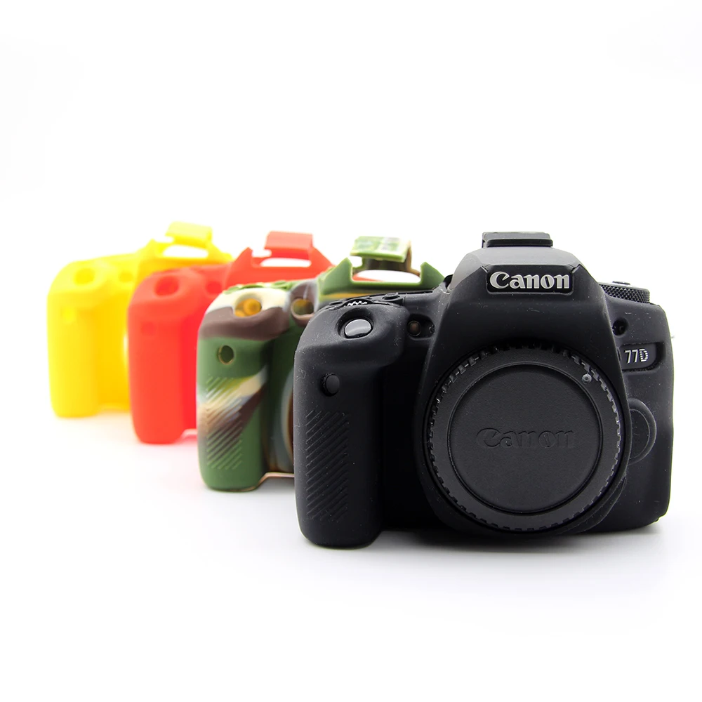 Мягкие сумки для камеры силиконовый резиновый гибкий чехол Canon EOS 5D4 5D Mark IV 6D2 8D 7D 200D
