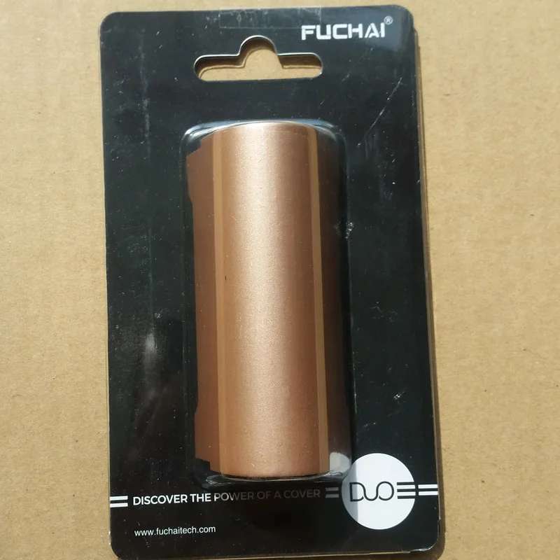 Чехол для Vape mod sigelei fuchai Duo-3 battrey - Цвет: Gold