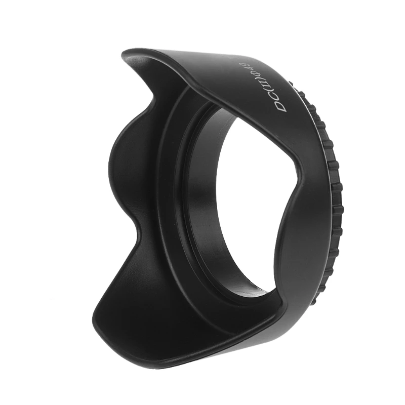 

49mm Screwed Flower Petal Sunshade Lens Hood For Nikon Canon Sony DSLR Camera