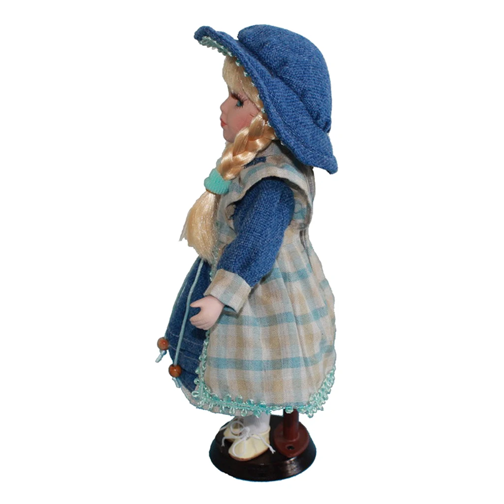 30 см Викторианский Фарфор Девушка Кукла фигурки аксессуары для детей подарки на день рождения