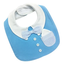 Водонепроницаемый нагрудник для маленьких мальчиков и девочек; джентльменский стиль принцессы; детский праздничный нагрудник для кормления; банданы для малышей