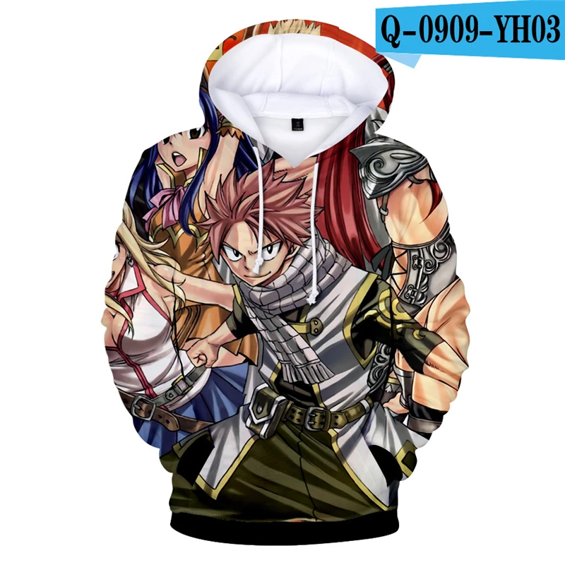 

Fairy Tail Hoodie Costumes Japanese Anime Pullover Moletom Hooded Printed Hoodies Men Men Women Anime Hoodie Harajuku 3D Hoodie