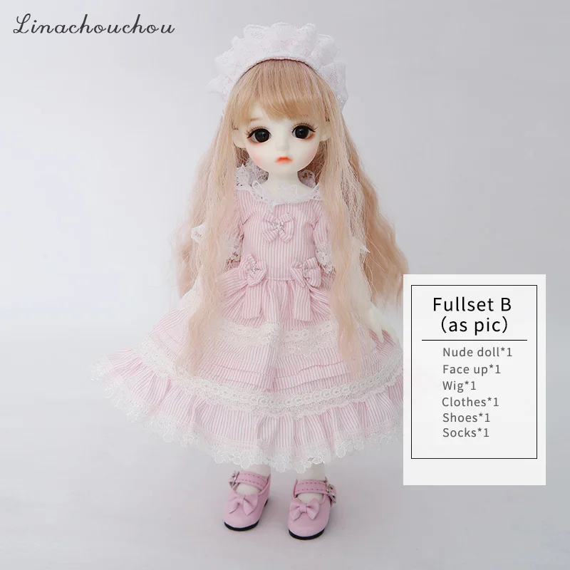 LCC DaisyA BJD SD кукла 1/6 модель тела для мальчиков и девочек фигурки высокое качество смолы игрушки на Рождество или день рождения - Цвет: Fullset B in NS