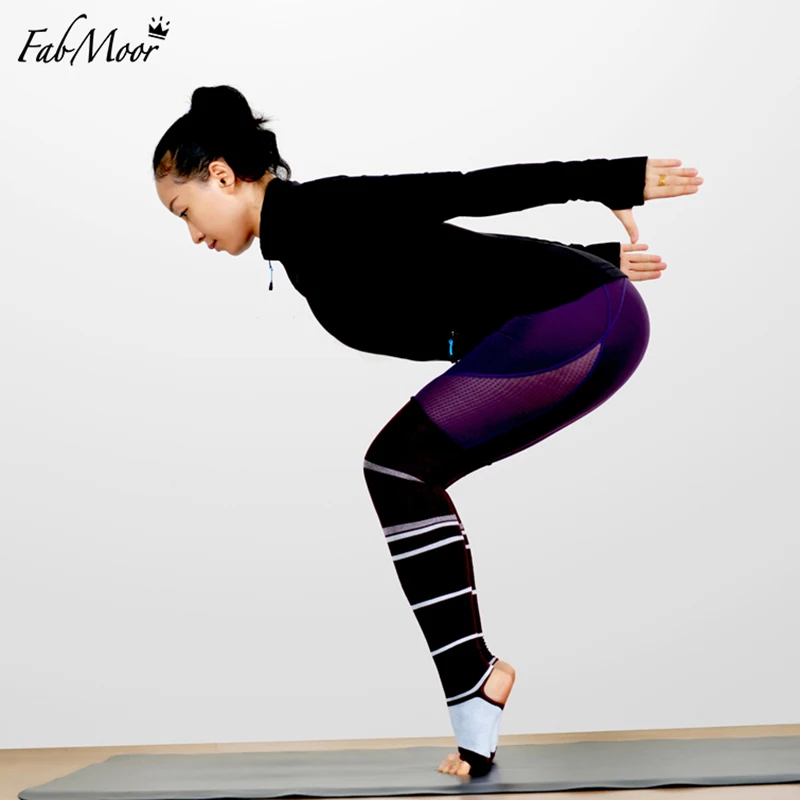 Prix pour Dame Genou Haute Yoga Chaussettes Sport Bas Chaussettes de Remise En Forme D'entraînement chaussettes Femmes étrier De Compression Sans Orteils Chaussettes jambières Prix pour Dame Genou Haute Yoga Chaussettes Sport Bas Chaussettes de Remise En Forme D'entraînement chaussettes Femmes étrier De Compression Sans Orteils Chaussettes jambières