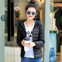 Горячие Парка на пуху знаменитый Брендовая Дизайнерская обувь зимняя куртка Для женщин длинные белая утка Подпушка куртки и пиджаки с капюшоном Сверхлегкий тонкое пальто yf56