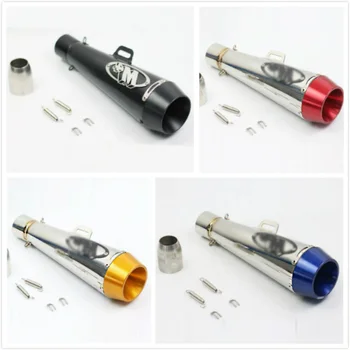 

51mm Inlet Motorcycle Exhaust Slip-On Exhaust Universal Motorcycle Muffler For R3 R6 FZ-09 FZ07 ZX14R GSXR750 NinjaZX6R Z1000