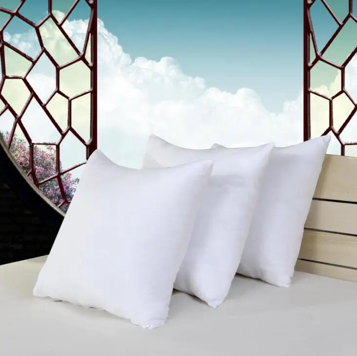 

ZENGIA Cushion Cross Stitch Cushion Core 100% Cotton Pillow Core Pillow Filling Pillow Inner 45x45cm Pillow Nonwoven Pillow Inne