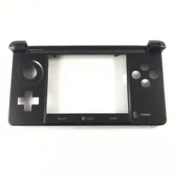 Черный оригинальный нижней середине Рамки Корпус В виде ракушки чехол Замена для Nintendo 3DS игровой консоли ремонт Запчасти