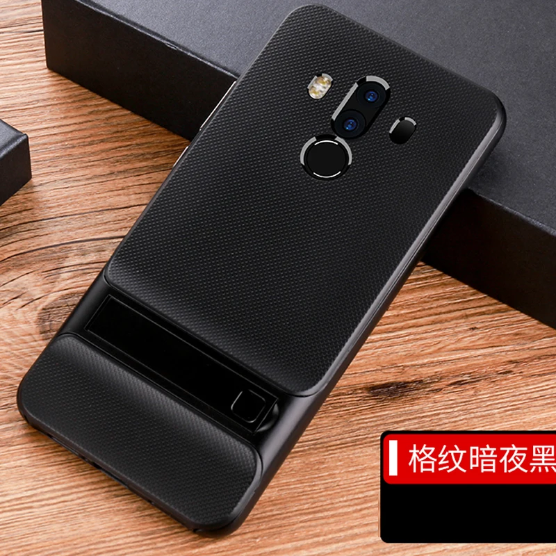 YonLinTan coque cover case For huawei Honor 9 p9 p P10 P 10 Plus Silicone Original Silicon on back Phone with holder covers |