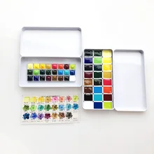 Holbain завод 24 цветных акварельных пигменты 0,5 мл 1,5 мл 2 Hb Sub-упакованный 5 мл 15 мл, быстро высыхает, костюм