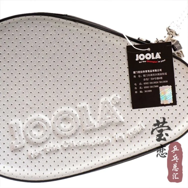 تنس الطاولة joola الأصلي حالة حقيبة القرع الشكل 818 جودة عالية الصلب قذيفة الجدول مضارب تنس المضرب بينغبونغ حالة