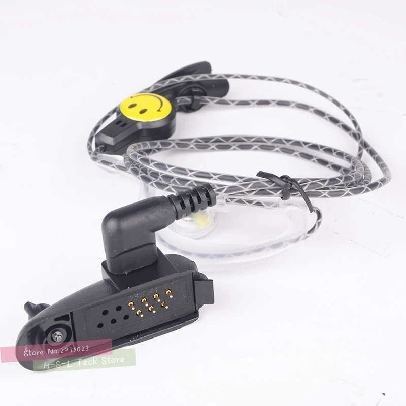 

Walkie talkie Audio Adapter+Headset For Baofeng BF-9700 BF-A58 BF-UV9R N9 Adapter For M Interface 2Pin Headset Port Accessories