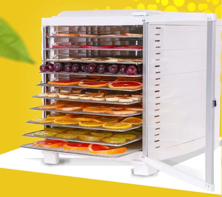 Commercial Dryer For Vegetables And Fruits 10-layer Stainless Steel Food Dehydrator Electric Vegetable Dryer FD-410