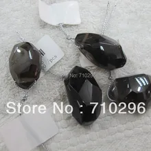 10 шт./лот натуральный smkoy кварцевые Подвески натуральный чехлы со стойким покрытием украшение с жемчугом Кулоны из нержавеющей стали, 10 шт./лот