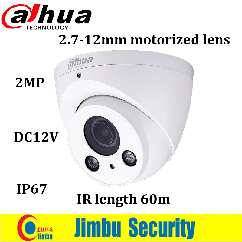 

DAHUA WDR HDCVI varifocal motorized lens 2.7-12mm1080p camera HAC-HDW2221R-Z smart IR30M WDR 2MP 1080P security camera IP67