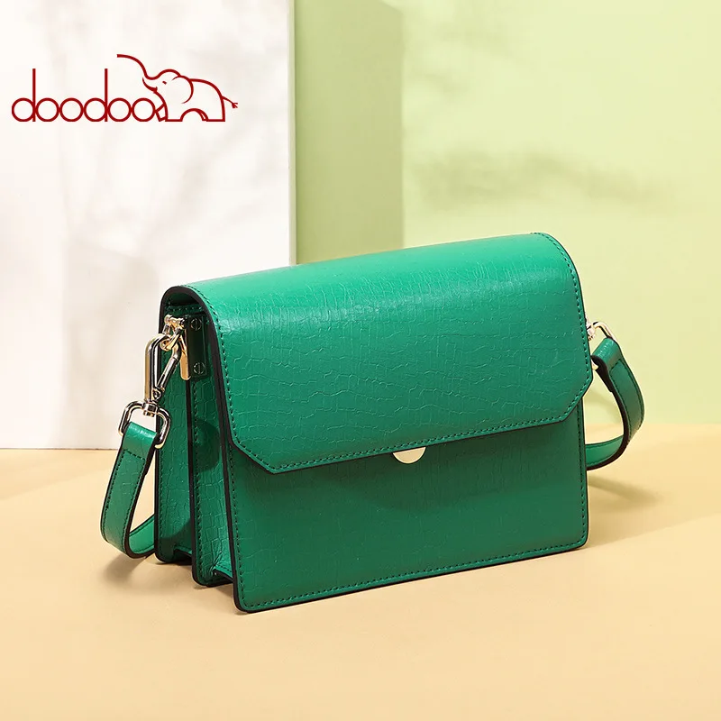 

Genuine Leather Woman Bag 2019 Women's Singles Shoulder Messenger Package luxury handbags Fashion For women designer Crossbody