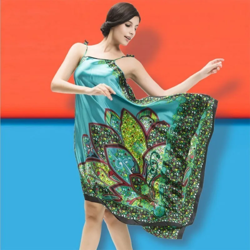 Спагетти StriT летнее платье для сна модная ночная сорочка Camisola Женское ночное сексуальное шелковое как пижама iT392 Бесплатная доставка