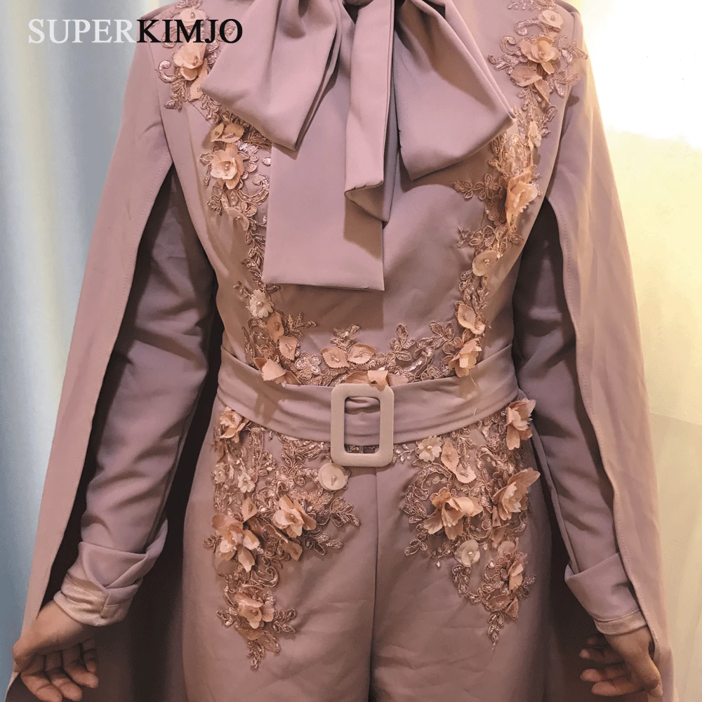 SuperKimJo 2020 реальные фото Комбинезоны для женщин Кружевная аппликация из бисера