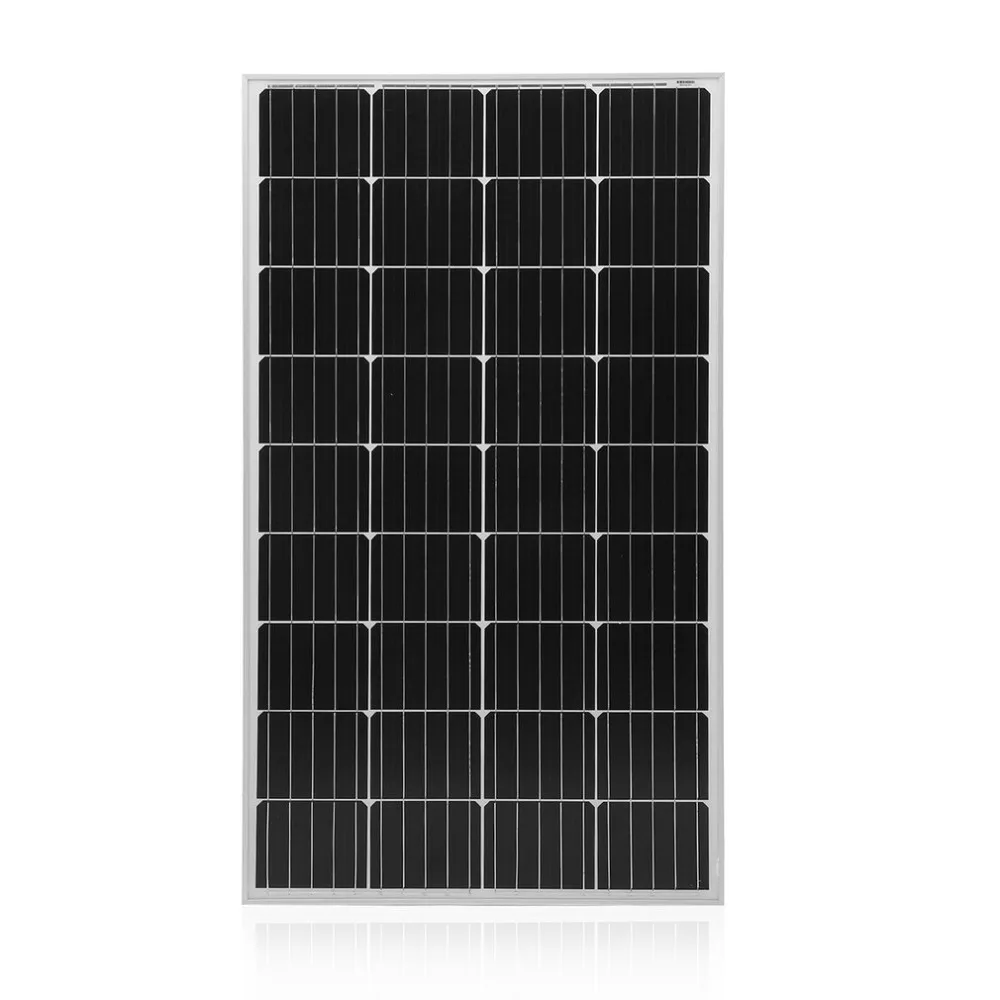 

130W Polycrystalline Solar Power System Module Solar Panel 12V Battery Charging For Off Grid RV Boat Motorhome