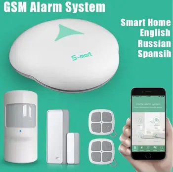 

433mhz S3 Smart Home GSM Alarm Systems APP Control Wireless Device Alarm Home kit Burglar Security Detector Sensor Alarm Systems
