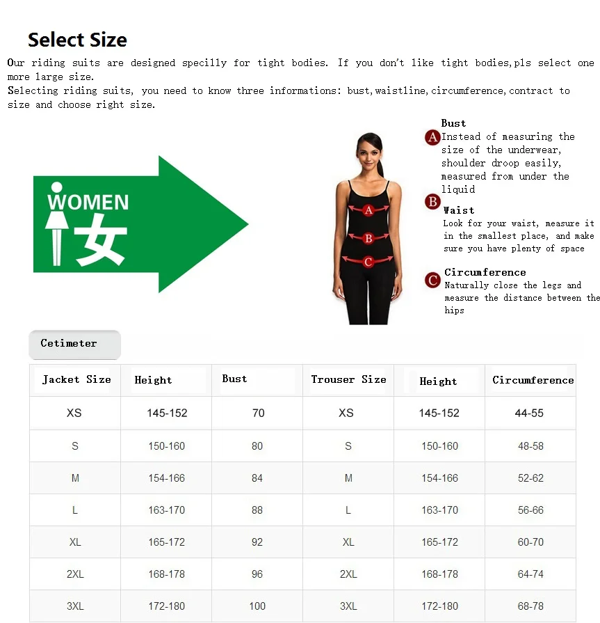 ILPALADINO select size  for women