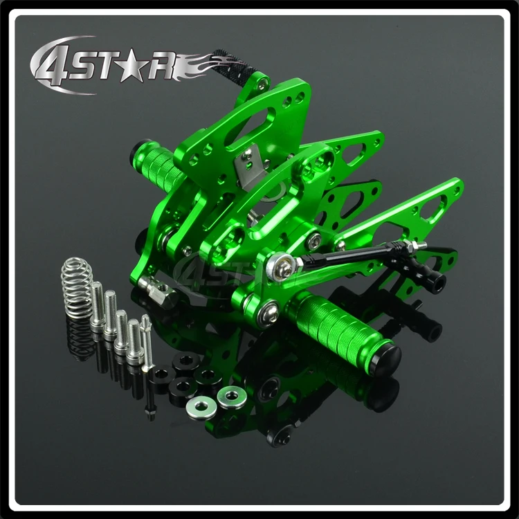 

CNC Adjustable Foot Pegs Pedals Rests For KAWASAKI Z1000 Z1000 2011-2016 2011 2012 2013 2014 2015 2016 Motorcycle