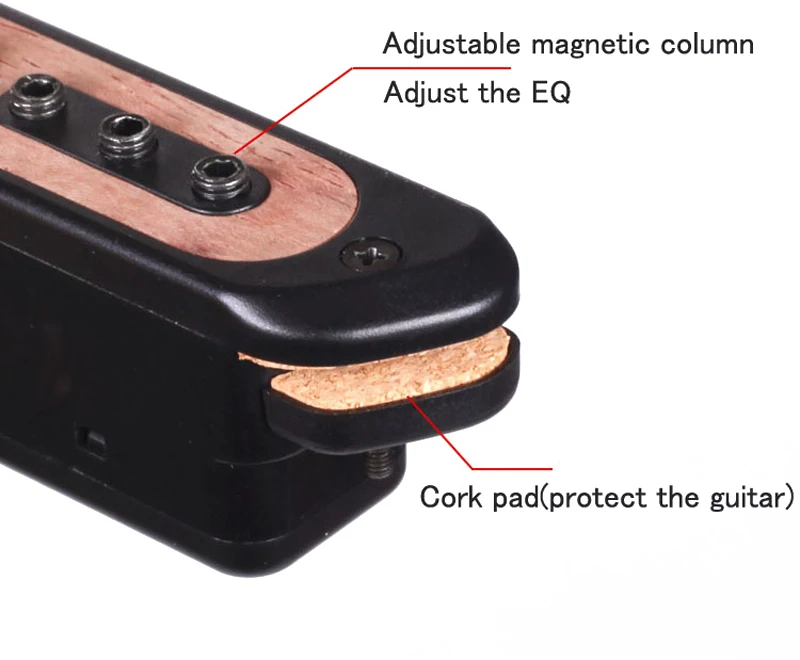 MoonEmbassy Акустическая гитара pick up Humbucking Coil гитара народная гитара магнитный pick-up