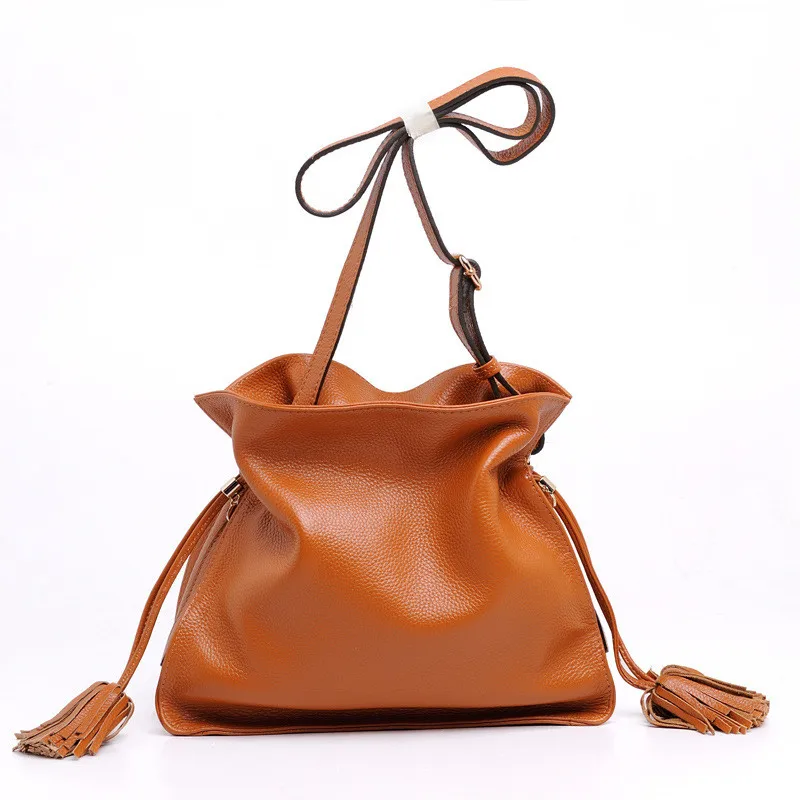 

2019 New Genuine Leather Women Bags Crossbody Bags High Quality Fashion Female Shoulder Bags Women Handbags Messenger Bags HB28