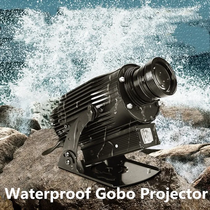 Водонепроницаемый IP65 Проектор с логотипом 30 Вт 40 50 60 80 100 изображения знак реклама