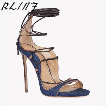 

RLINF Spring Pointed Stilettos Women Pumps High with High Heel with High 11cm Fine with Temperament Size Code 34-43 Shoes