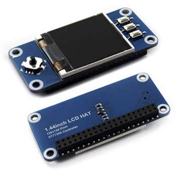 

1.44inch LCD Display HAT For Raspberry Pi 2B/3B/Zero/Zero W With Embedded Controller ST7735S Driver SPI Interface 128x128 Pixels