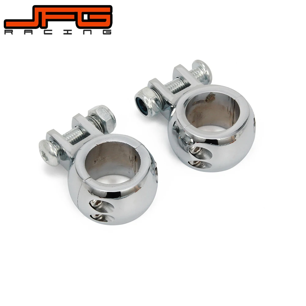 

Motorcycle Chrome 32MM Engine Crash Bar Highway Foot Peg Footpeg Mount Bracket Adpater For Harley 1984-2013 2014 2015 2016 2017