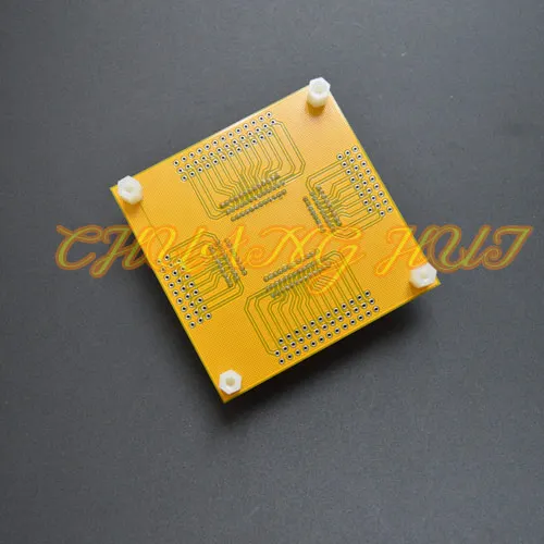 IC TEST QFP128 test socket TQFP128 LQFP128 QFP128 With PCB board ic socket Pitch=0.5mm Size=14.5x20.5mm 17.2x23.2mm IC TEST QFP128 test socket TQFP128 LQFP128 QFP128 With PCB board ic socket Pitch=0.5mm Size=14.5x20.5mm 17.2x23.2mm