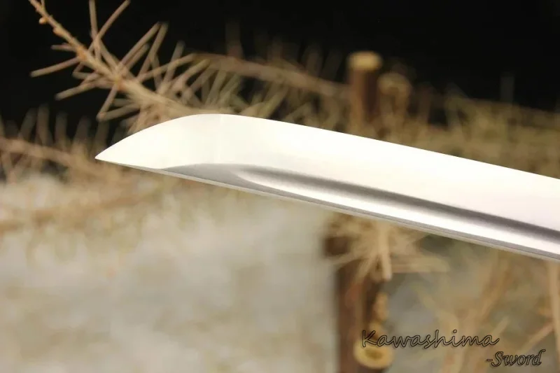 1060 Высокоуглеродистой Стали Sword Ручной Японский Самурай Катана Полный Тан Кожа