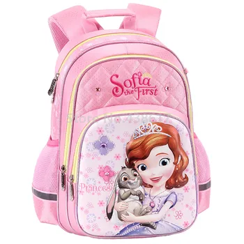 

New 3D Sofia Princess Girls Backpack School Bags for Kids Children Primary School Book Bag Schoolbag