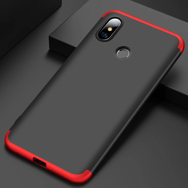 

Full Protection Case for Xiaomi Redmi Note 6 Pro Case Luxury Hard PC 3 In 1 Back Cover for Xiaomi Redmi Note 6 Pro Armor Coque