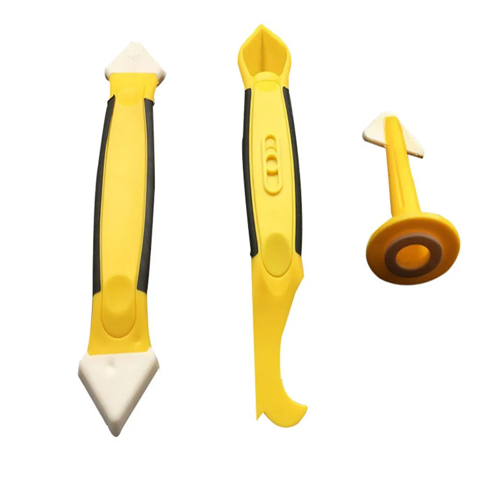 Inside Corner Glass Cement Angled Scraper Tool Cleaning Residual Glue