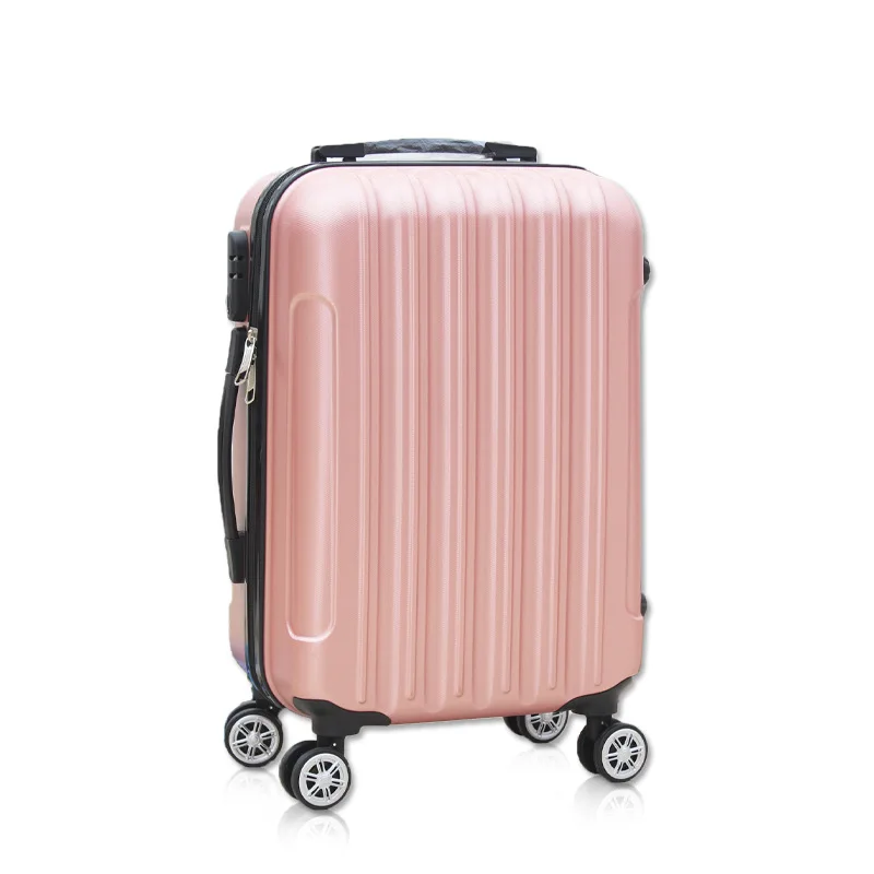 

Universal wheel luggage,Vertical stripe lock box,Light travel case,Business boarding Suitcase,Student trolley case,Fashion Trunk