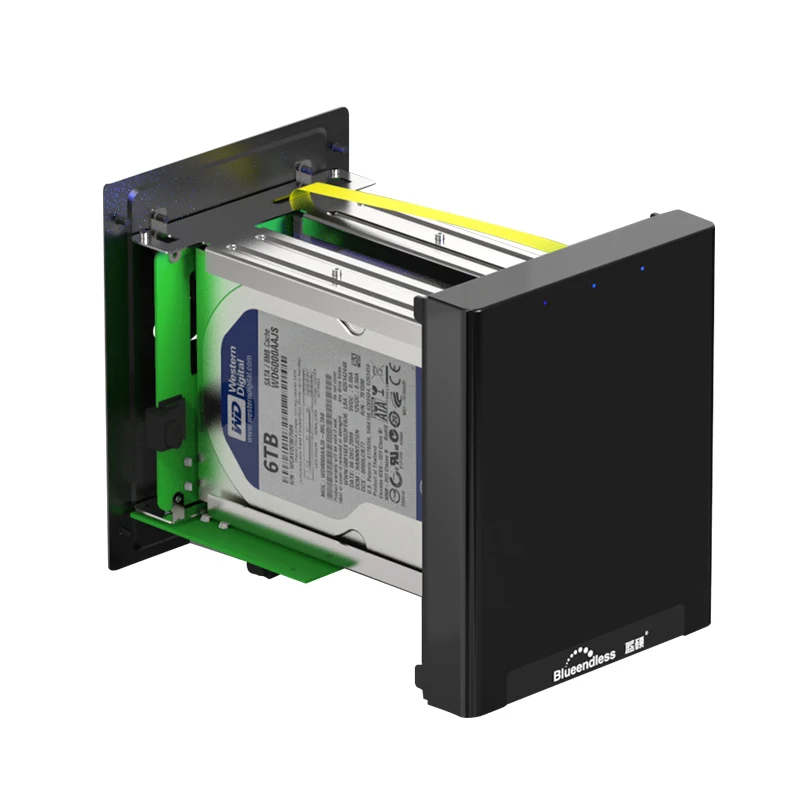Чехол для жесткого диска Gigabit Ethernet NAS HDD умный чехол 2 5 'Ɖ 5'' гигабитный